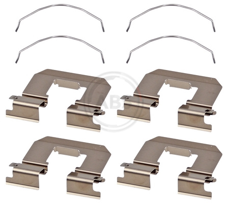 Zestaw akcesoriów, klocki hamulcowe A.B.S. 0160Q