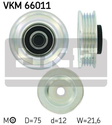 Rolka napinacza paska osprzętu SKF VKM 66011