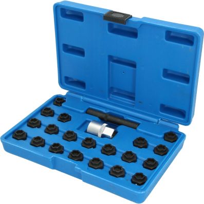 Zestaw narzędzi do wypinania, zabezpieczenia śrub kół KS TOOLS BT691050