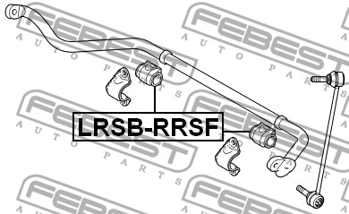 Guma stabilizatora FEBEST LRSB-RRSF