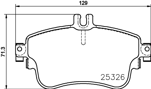 Klocki hamulcowe HELLA PAGID 8DB 355 019-751