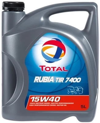 Olej silnikowy TOTAL 15W40RUBTIR7405