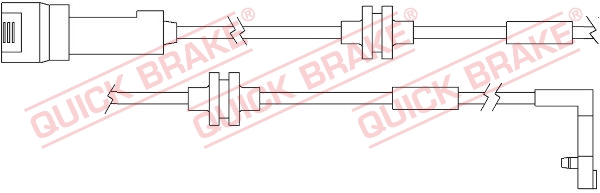 Czujnik zużycia klocków QUICK BRAKE WS 0157 A