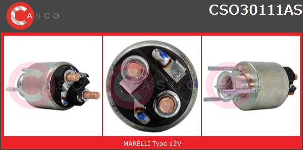 Elektromagnes rozrusznika CASCO CSO30111AS