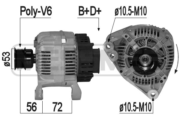 Alternator ERA 209162A