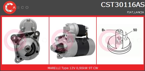 Rozrusznik CASCO CST30116AS
