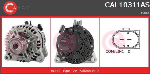 Alternator CASCO CAL10311AS