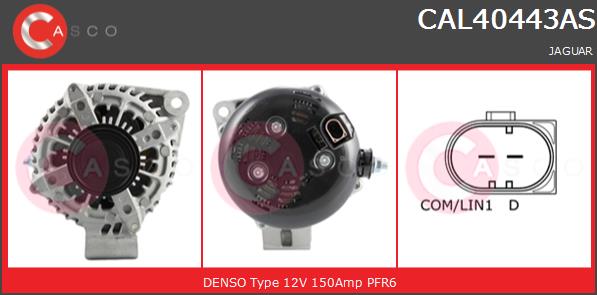 Alternator CASCO CAL40443AS