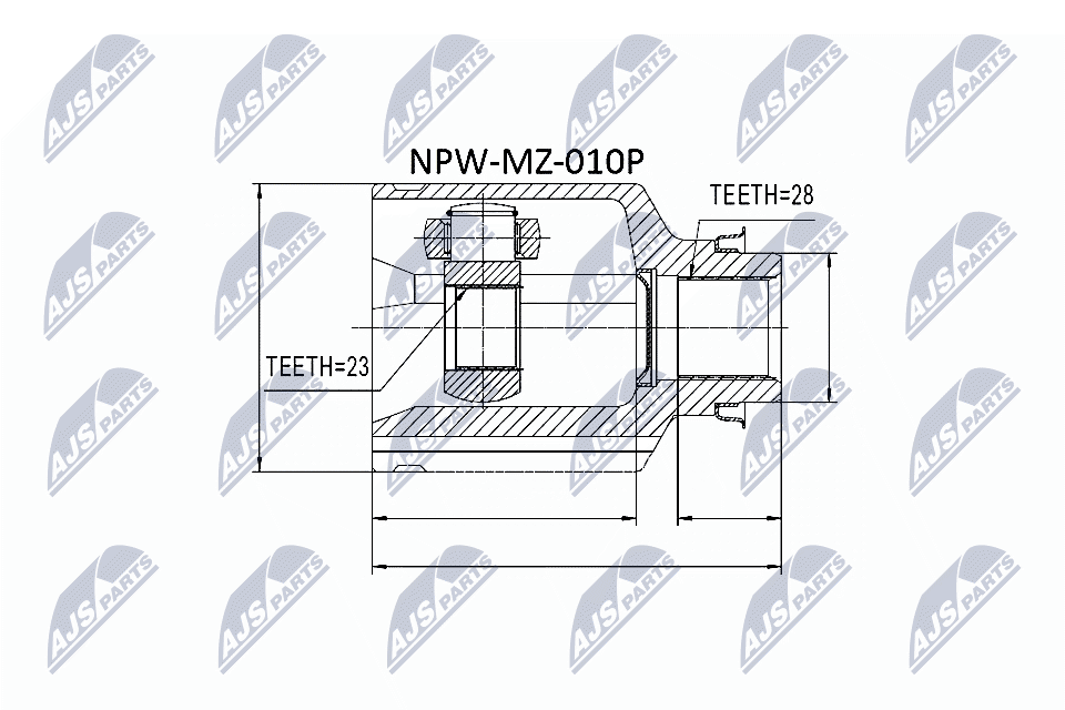 Talerz sprężyny NTY AD-TY-062