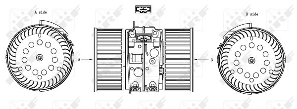 Wentylator wnętrza NRF 34161