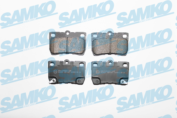 Klocki hamulcowe SAMKO 5SP1407