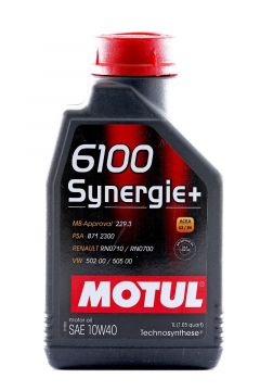 Olej silnikowy MOTUL 10W40 6100 SYNERGIE+ 1L
