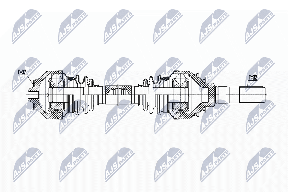 Wał napędowy NTY NPW-BM-176