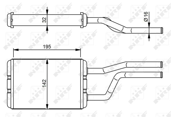 Nagrzewnica NRF 58358