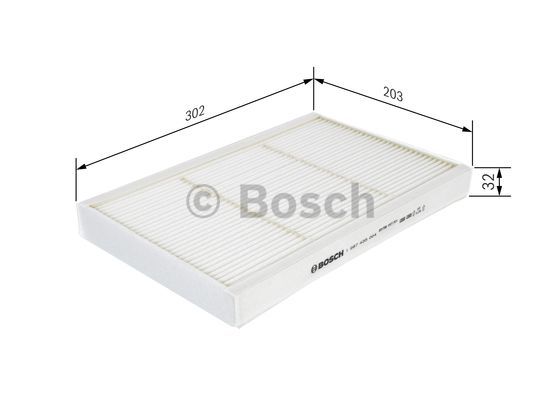Filtr kabinowy BOSCH 1 987 435 004