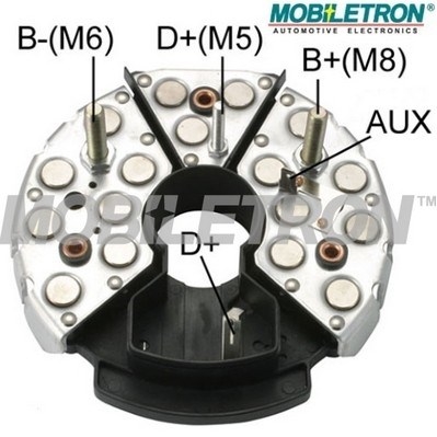 Mostek prostowniczy alternatora MOBILETRON RB-78HA