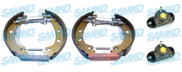 Zestaw szczęk hamulcowych SAMKO KEG506