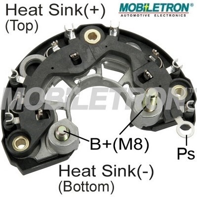 Mostek prostowniczy alternatora MOBILETRON RB-119H