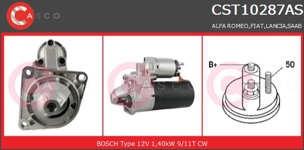 Rozrusznik CASCO CST10287AS