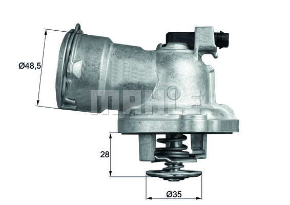 Termostat MAHLE TM 28 87