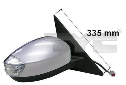 Lusterko zewnętrzne TYC 310-0128