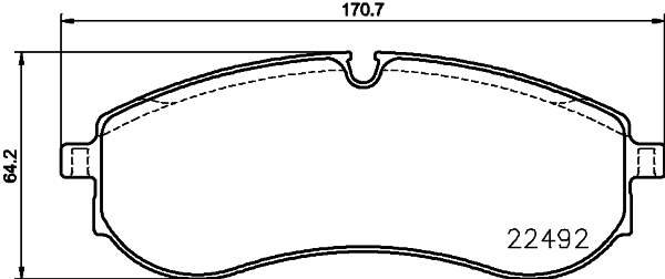 Klocki hamulcowe HELLA 8DB 355 039-531