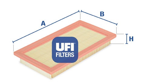 Filtr powietrza UFI 30.960.00