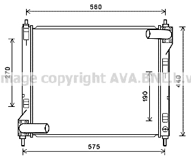 Chłodnica AVA QUALITY COOLING DN2354
