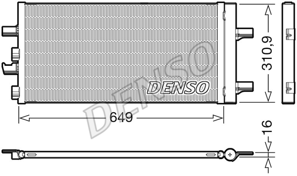Skraplacz klimatyzacji DENSO DCN05104