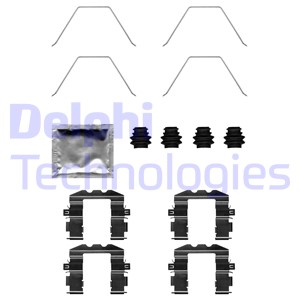 Zestaw akcesoriów montażowych  klocków hamulcowych DELPHI LX0705