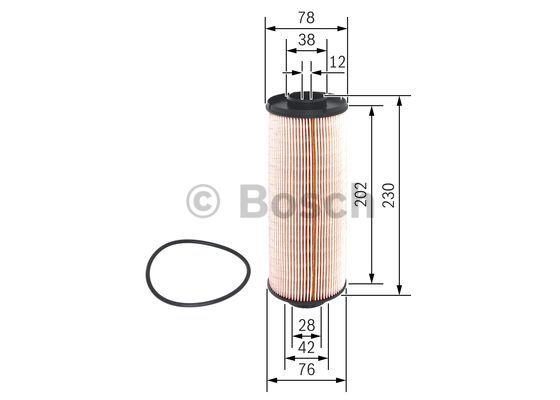 Filtr paliwa BOSCH 1 457 431 710