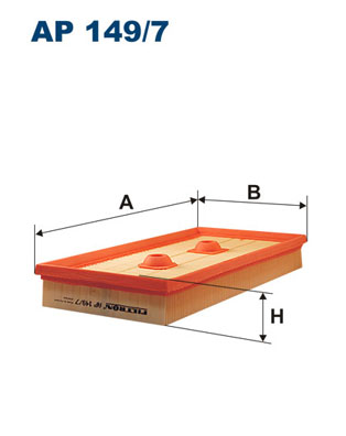 Filtr powietrza FILTRON AP149/7