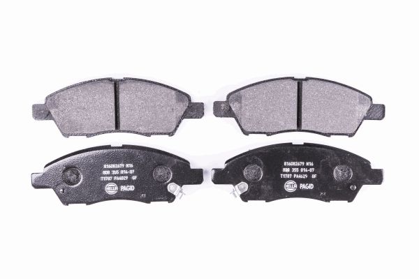 Klocki hamulcowe HELLA 8DB 355 014-071