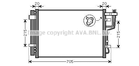 Skraplacz klimatyzacji AVA QUALITY COOLING HY5183D