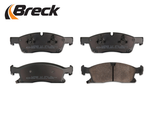 Klocki hamulcowe BRECK 25190 00 551 00