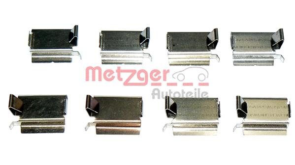 Zestaw akcesoriów montażowych  klocków hamulcowych METZGER 109-1820