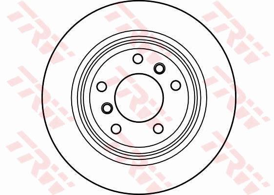 Tarcza hamulcowa TRW DF4143