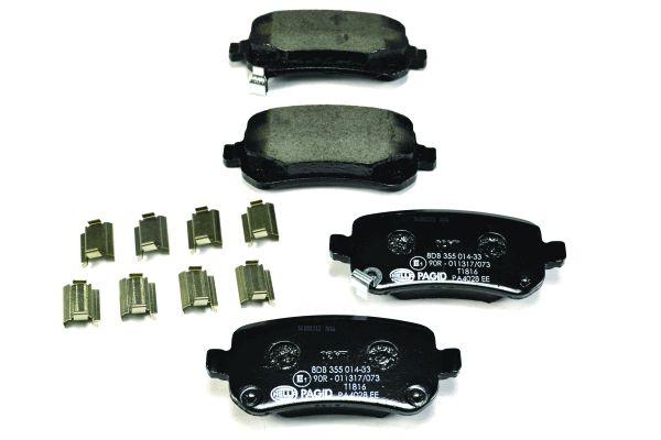 Klocki hamulcowe HELLA 8DB 355 014-331