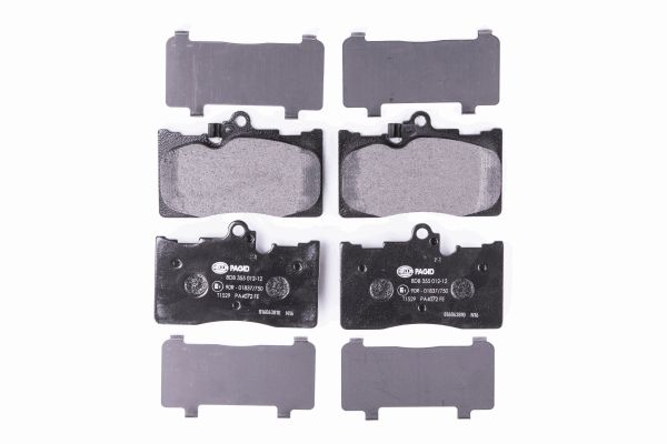 Klocki hamulcowe HELLA 8DB 355 012-121