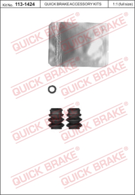 Zestaw naprawczy zacisk hamulcowy QUICK BRAKE 113-1424