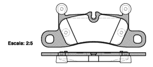 Klocki hamulcowe REMSA 1379.10