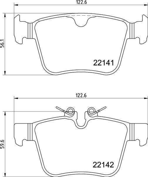 Klocki hamulcowe BREMBO P 36 037