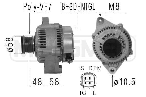 Alternator ERA 210577A