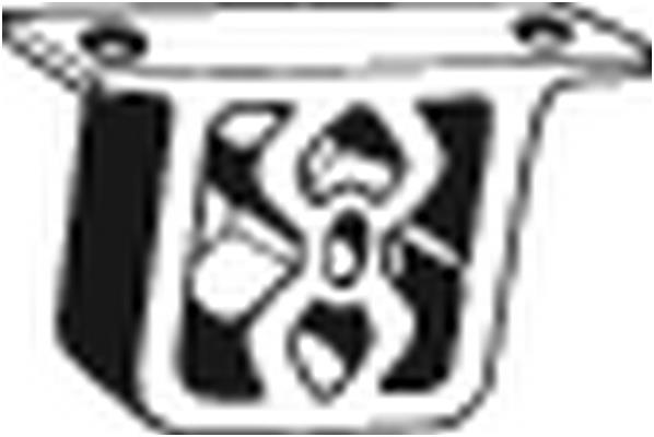 Wieszak ukladu wydechowego BOSAL 255-078