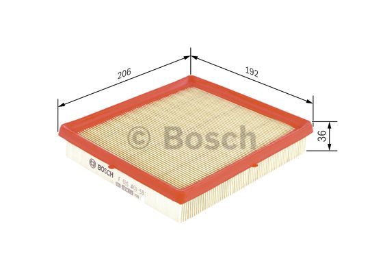 Filtr powietrza BOSCH F 026 400 581