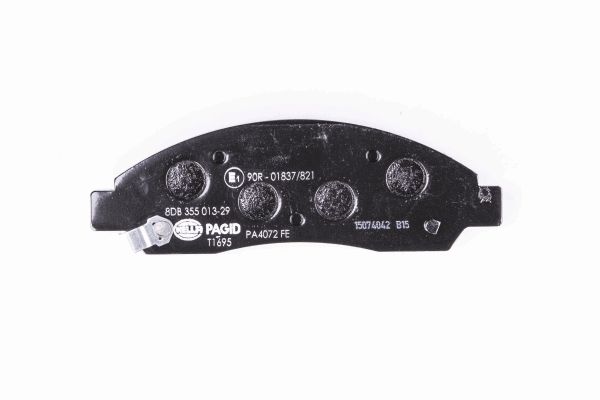 Klocki hamulcowe HELLA 8DB 355 013-291