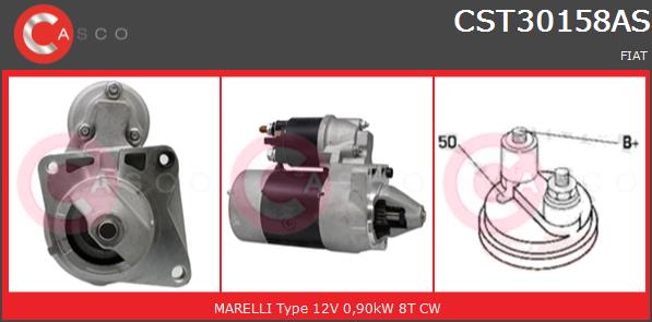 Rozrusznik CASCO CST30158AS