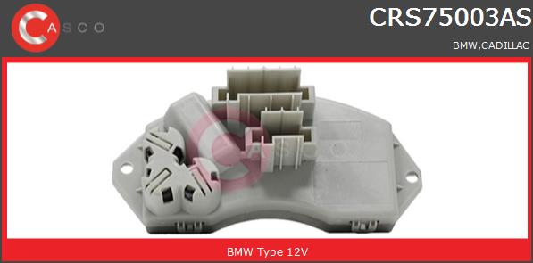 Opornik wentylatora CASCO CRS75003AS
