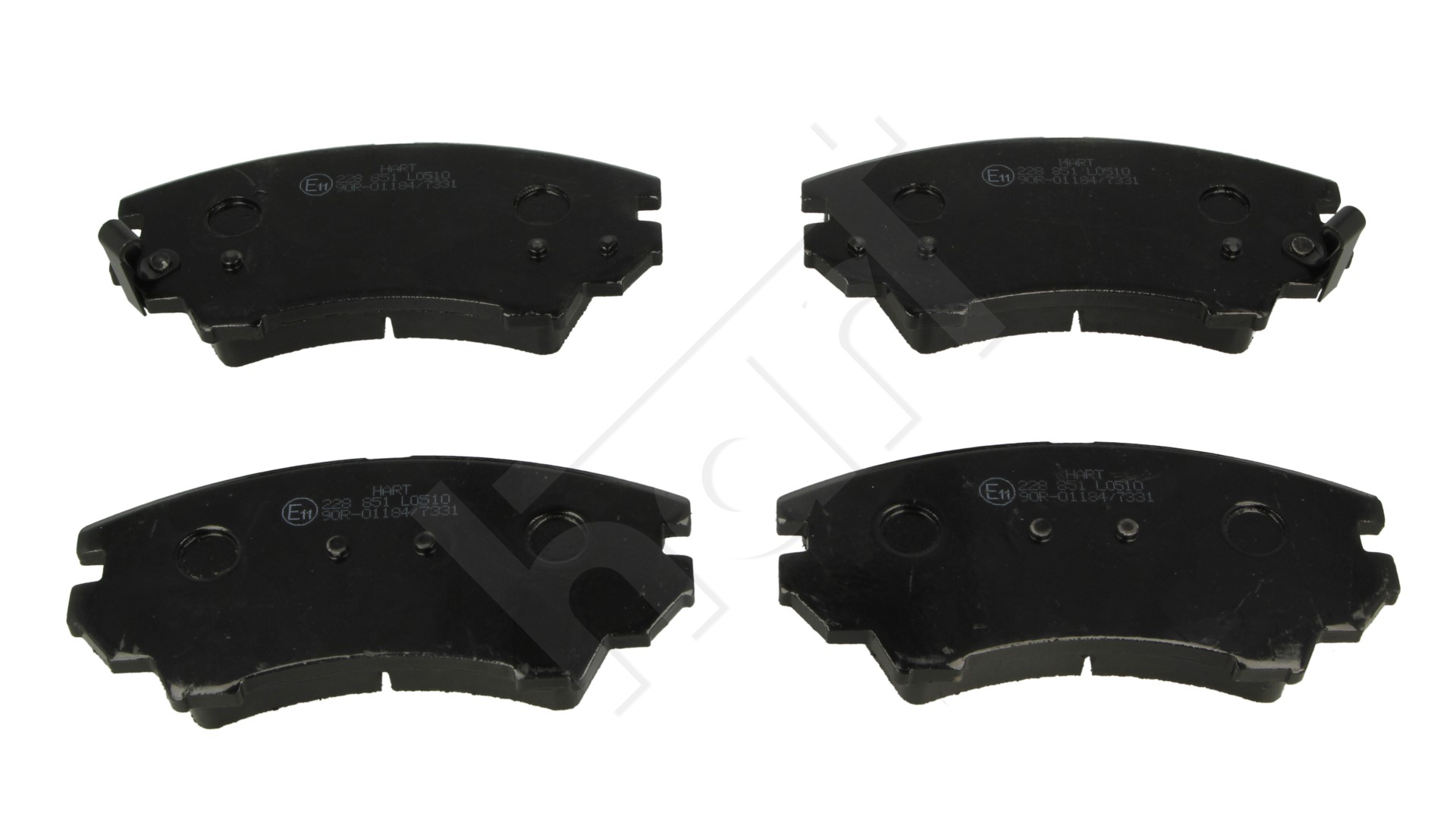 Klocki hamulcowe HART 228 851