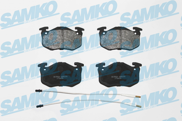 Klocki hamulcowe SAMKO 5SP231